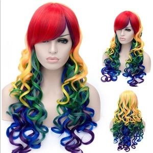 Rainbow Wig.